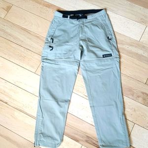 REI 3-season convertible hiking pants size 4 petite